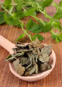 Dosagem de erva-cidreira - chá e cápsulas