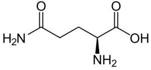 l-glutamine chemical structure