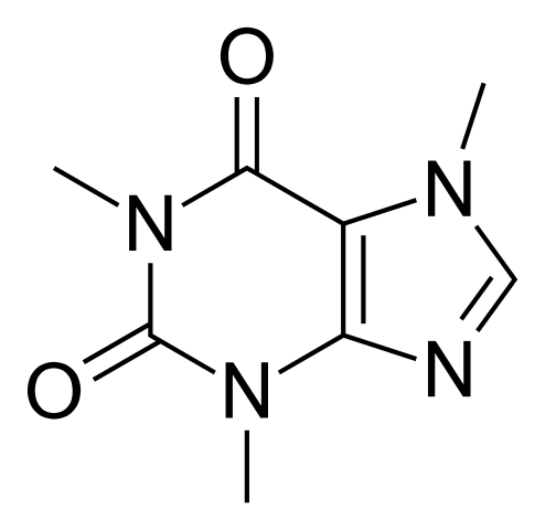 caffeine molecule structure density and boiling point