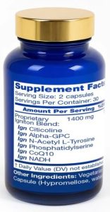 igniCognition ingredients - memory support